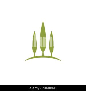 Pine Logo Vector. Pine Tree Icon Stock Vector