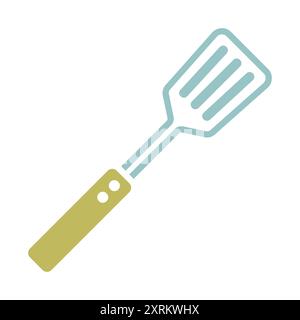 Kitchen spatula vector icon. Kitchen appliance. Graph symbol for cooking web site design, logo, app, UI Stock Vector