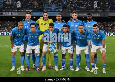 Naples, Italy. 29th Mar, 2024. Italy, march 29 st 2024: Squad during the Italian Cup 2024-2025 football match between Napoli and Modena at Maradona stadium, Italy (Felice De Martino/SPP) Credit: SPP Sport Press Photo. /Alamy Live News Stock Photo