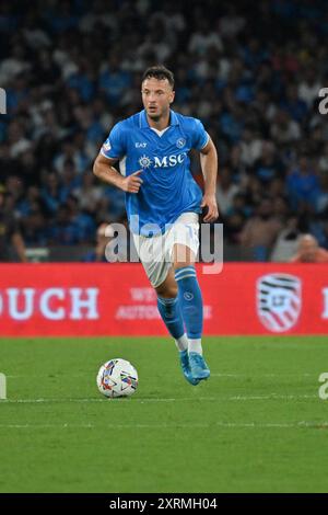 Naples, Italy. 29th Mar, 2024. Italy, march 29 st 2024: Amir Rrahmani during the Italian Cup 2024-2025 football match between Napoli and Modena at Maradona stadium, Italy (Felice De Martino/SPP) Credit: SPP Sport Press Photo. /Alamy Live News Stock Photo