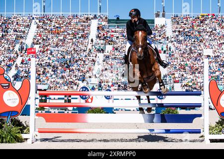 Versailles, France. 11th Aug, 2024. Annika Zillekens (GER), Modern Pentathlon, Women's Individual during the Olympic Games Paris 2024 on 11 August 2024 at Château de Versailles in Versailles, France - Photo Baptiste Autissier/Panoramic/DPPI Media Credit: DPPI Media/Alamy Live News Stock Photo