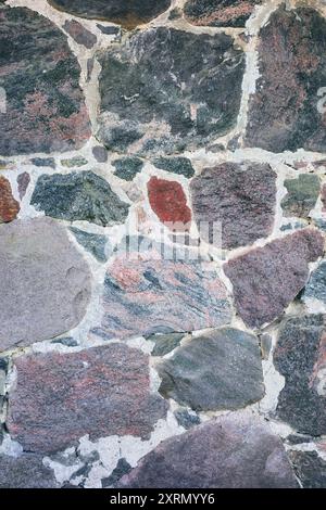 Photo of an old weathered wall, background or texture. Stock Photo