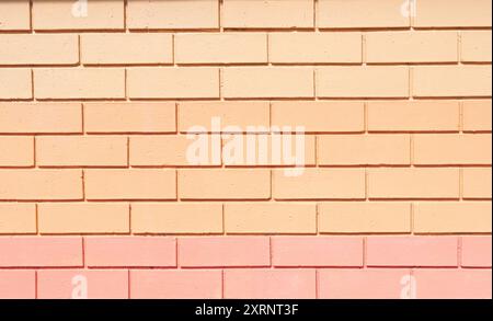 abstract background of a brick wall painted in pastel colors as a decoration theme, Stock Photo