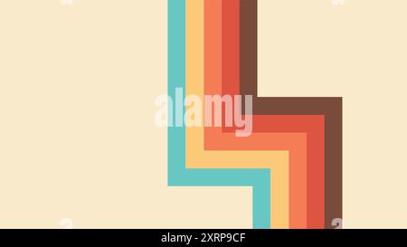 Background abstract retro unique vintage design Stock Vector