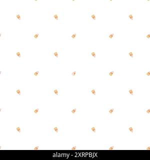 Seamless pattern with Halloween candies Stock Photo
