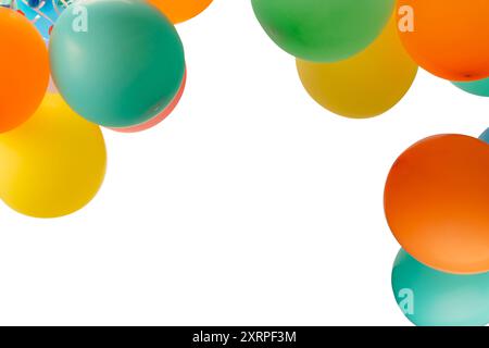 A Ballon isolated on a white background. Copy space. Stock Photo