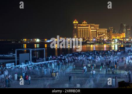 NEW YEAR CELEBRATIONS IN DOHA Fireworks and drone show light up the ...