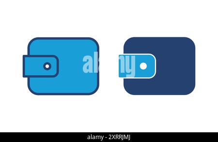 Wallet icon vector. wallet vector icon Stock Vector