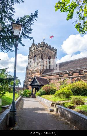 The Holy Trinity parish church in the West Midlands town of Sutton Coldfield England UK Stock Photo