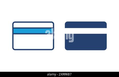 Credit card icon vector. Credit card payment icon vector Stock Vector