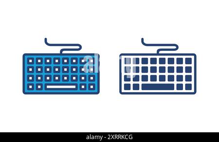 Keyboard icon vector. keyboard vector symbol Stock Vector