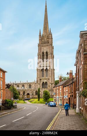 St James'  parish Church in the Lincolnshire market town of Louth England UK. Stock Photo