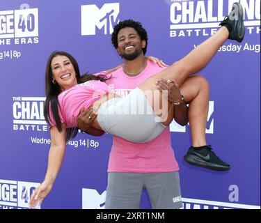 Olivia Kaiser, Kyland Young at arrivals for MTV s The Challenge 40