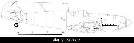 Messerschmitt Bf 109E-7 Stock Photo