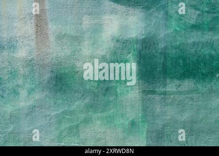 Green concrete wall texture Background Stock Photo