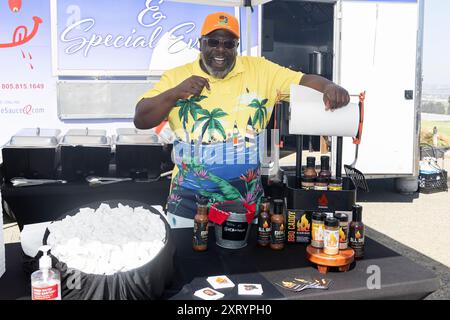 Somis, USA. 12th Aug, 2024. Cedric the Entertainer attends Cedric the Entertainer's Celebrity Golf Classic at The Saticoy Club in Somis, CA on August 12, 2024. (Photo by Corine Solberg/Sipa USA) Credit: Sipa USA/Alamy Live News Stock Photo