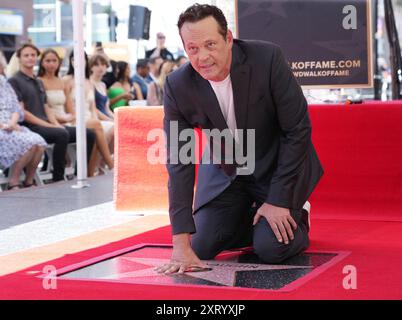 Los Angeles, USA. 12th Aug, 2024. Vince Vaughn at the Vince Vaughn Honored With Star On The Hollywood Walk Of Fame Ceremony held at 6201 Hollywood Boulevard in Hollywood, CA on Monday, ?August 12, 2024. (Photo By Sthanlee B. Mirador/Sipa USA) Credit: Sipa USA/Alamy Live News Stock Photo