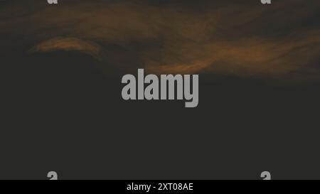 Smoke Vapor cloud overlay effect Realistic vector. Yellow smoke from fire on dark background. Smoke from fire or cloud. Natural atmospheric phenomenon. Stock Vector