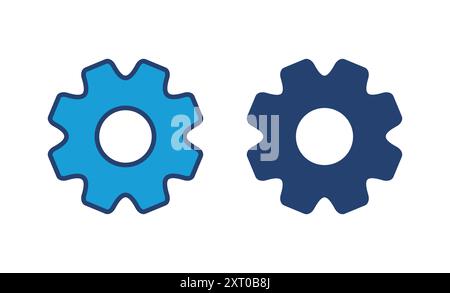 setting Icon Vector. Cog settings Icon Symbol Stock Vector