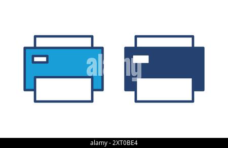 Print icon vector. printer icon vector. Stock Vector