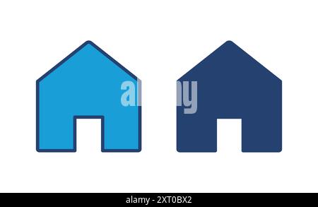 House icon vector. Home icon vector Stock Vector