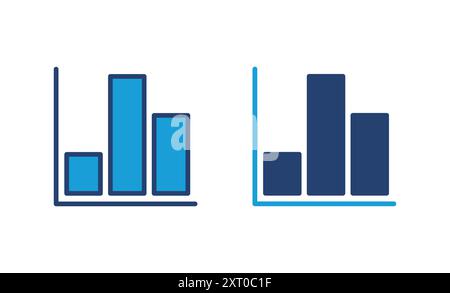 Growing graph Icon. Chart icon. diagram icon Stock Vector