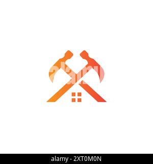 Repair Home Logo Vector. Home Service Logo Stock Vector