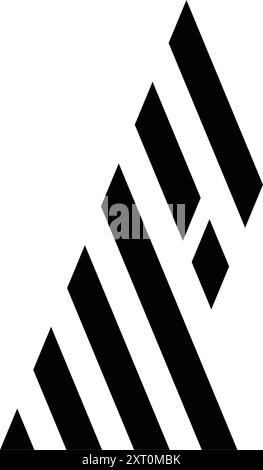 letter a logo simple illustration design Stock Vector