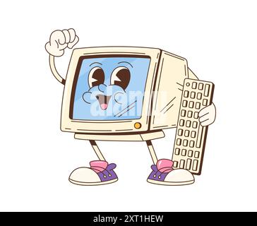Funny, Smiling Face on a Computer Screen - Icon, Emoticon, Cheerful ...