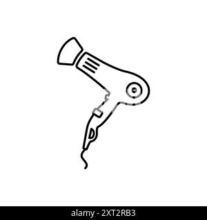 Hair-drier icon. sign design. Fashion hair dryer icon. Stock Vector