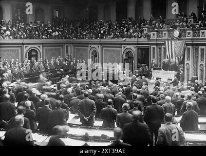 House of Representatives in Session, between c1910 and c1915. Stock Photo