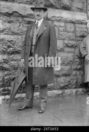 A portrait of Henry Lewis Stimson, an American statesman who served as ...
