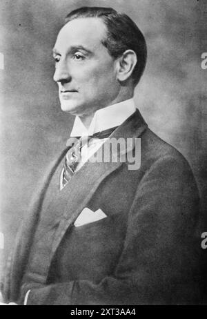 Lord Reading, between c1915 and c1920. Shows Rufus Daniel Isaacs, 1st Marquess of Reading (1860-1935), an English lawyer and politician who was part of an Anglo-French commission sent to New York in 1915. Stock Photo