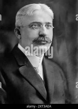 Oliver Cabana Jr., between c1915 and c1920. Shows businessman Oliver Cabana, Jr. (1865-1938) of Buffalo New York who was a philanthropist and involved in Democratic politics. Stock Photo