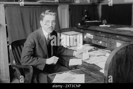 John Brown, between c1915 and c1920. Shows John Brown (1881-1967), business comptroller of the Metropolitan Opera Company in New York City. Stock Photo