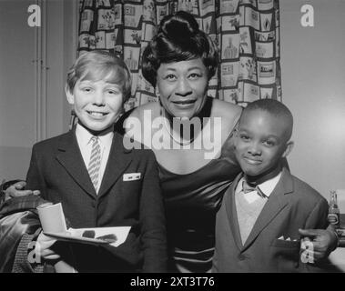 Ella Fitzgerald, Brixton Astoria, London, 1962. Stock Photo