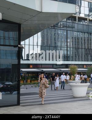 Moscow, Russia - 15 July. 2024. International Business Center Moscow-City Stock Photo