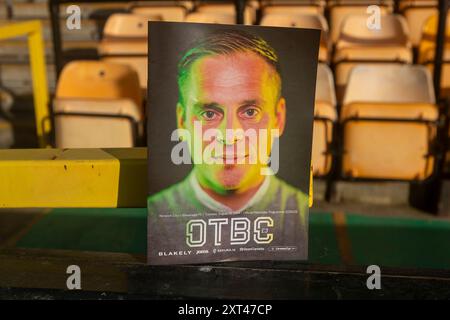 A general view of the match day program before the Carabao Cup match between Norwich City and Stevenage at Carrow Road, Norwich on Tuesday 13th August 2024. (Photo: David Watts | MI News) Credit: MI News & Sport /Alamy Live News Stock Photo