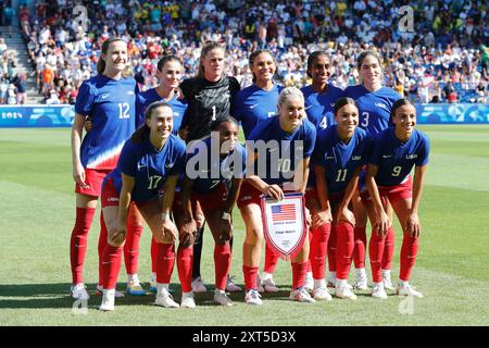 Fanion France Brésil – Finale Foot JO Los Angeles 1984 – 10*9 Cm