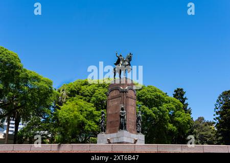 Buenos Aires, Argentina - 08 08 2024: View of the beautiful historical monuments in Buenos Aires Argentina Stock Photo