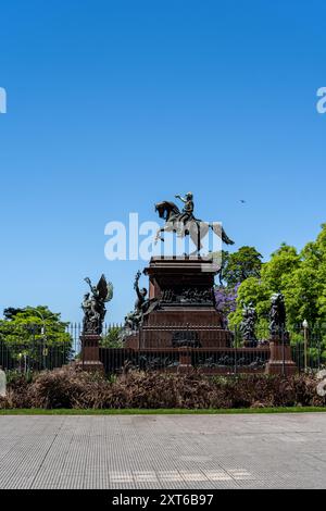 Buenos Aires, Argentina - 08 08 2024: View of the beautiful historical monuments in Buenos Aires Argentina Stock Photo