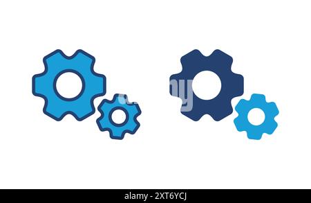 setting Icon Vector. Cog settings Icon Symbol Stock Vector