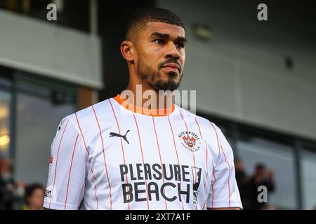 Burton Upon Trent, UK. 13th Aug, 2024. Ashley Fletcher of Blackpool during the Carabao Cup match Burton Albion vs Blackpool at Pirelli Stadium, Burton upon Trent, United Kingdom, 13th August 2024 (Photo by Gareth Evans/News Images) in Burton upon Trent, United Kingdom on 8/13/2024. (Photo by Gareth Evans/News Images/Sipa USA) Credit: Sipa USA/Alamy Live News Stock Photo