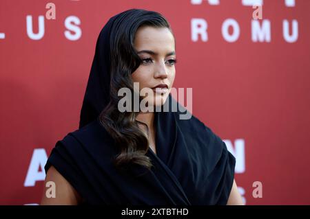 Isabela Merced bei der Premiere des Kinofilms Alien: Romulus im TCL Chinese Theatre. Los Angeles, 12.08.2024 *** Isabela Merced at the premiere of the movie Alien Romulus at the TCL Chinese Theatre Los Angeles, 12 08 2024 Foto:xJ.xBlocx/xFuturexImagex romulus 4828 Stock Photo