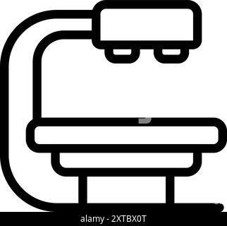 Solarium tanning bed delivering ultraviolet light for tanning sessions at the beauty salon Stock Vector