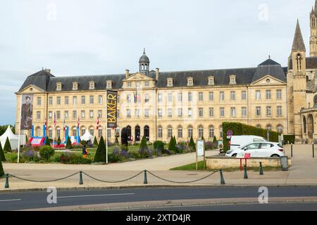 The Abbaye aux Hommes ( Abbey for Men ) Abbey of Saint-Etienne, is a former Benedictine abbey in the French city of Caen Stock Photo