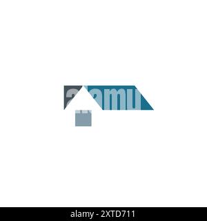 Home Icon Vector. Real Estate Logo Design Stock Vector