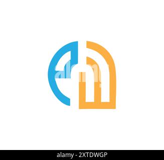 Modern letter WP PW logo design vector template. letter pw Initials monogram icon. wp logo, wp icon, wp letter, wp initial, pw logo, pw icon, pw, wp Stock Vector
