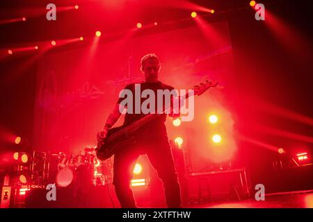 August 13, 2024, Inglewood, California, USA: ERIC AVERY of Janeâ€™s Addiction at YouTube Theater in Inglewood, California (Credit Image: © Charlie Steffens/ZUMA Press Wire) EDITORIAL USAGE ONLY! Not for Commercial USAGE! Stock Photo