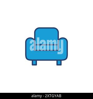Sofa icon vector. sofa icon illustration Stock Vector